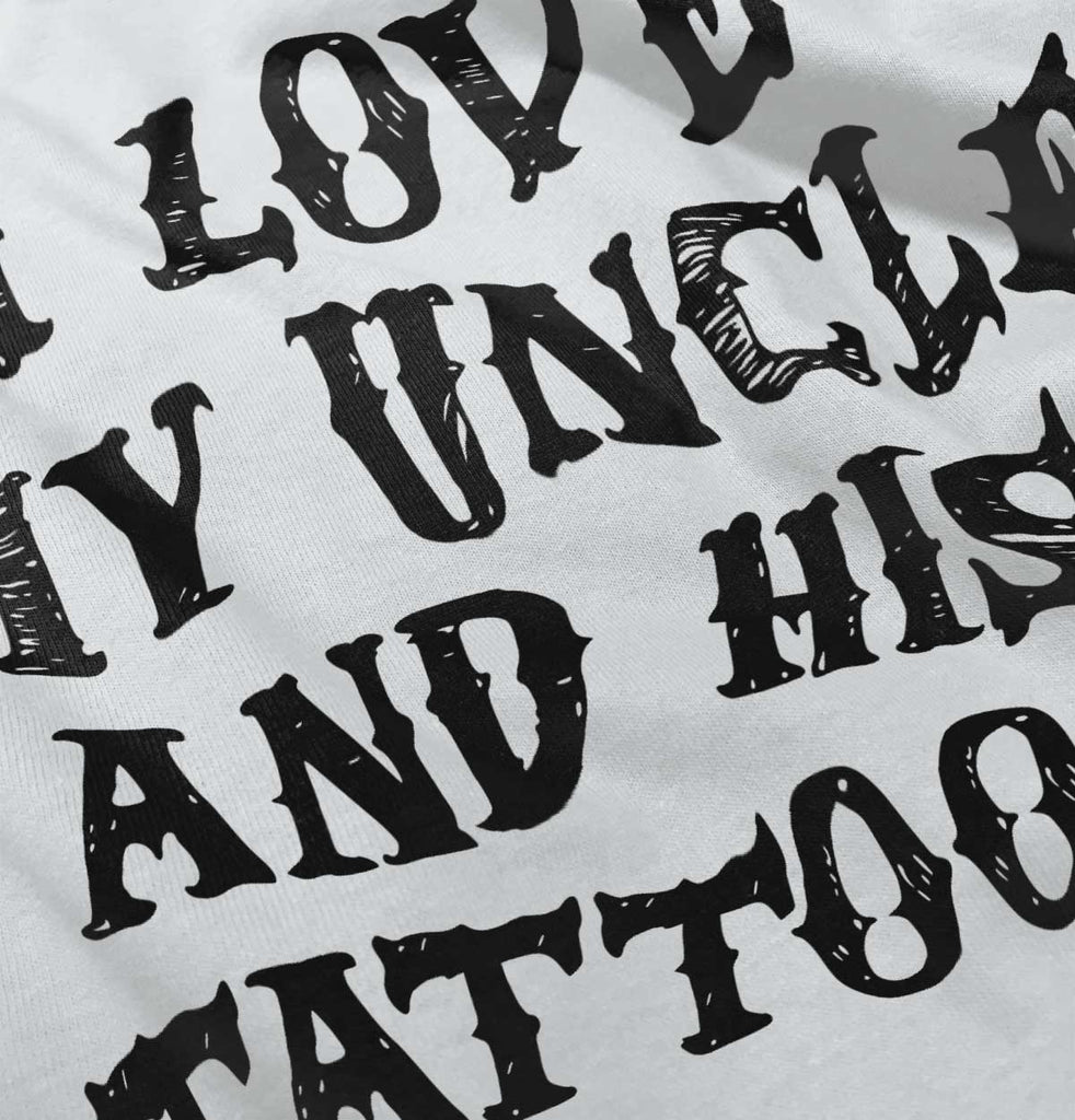 Uncle's Tattoos Infant Baby Bib-Direct To Garment Print-Brisco Baby