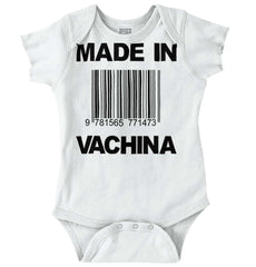 Made In Vachina Romper Bodysuit-Direct To Garment Print-Brisco Baby