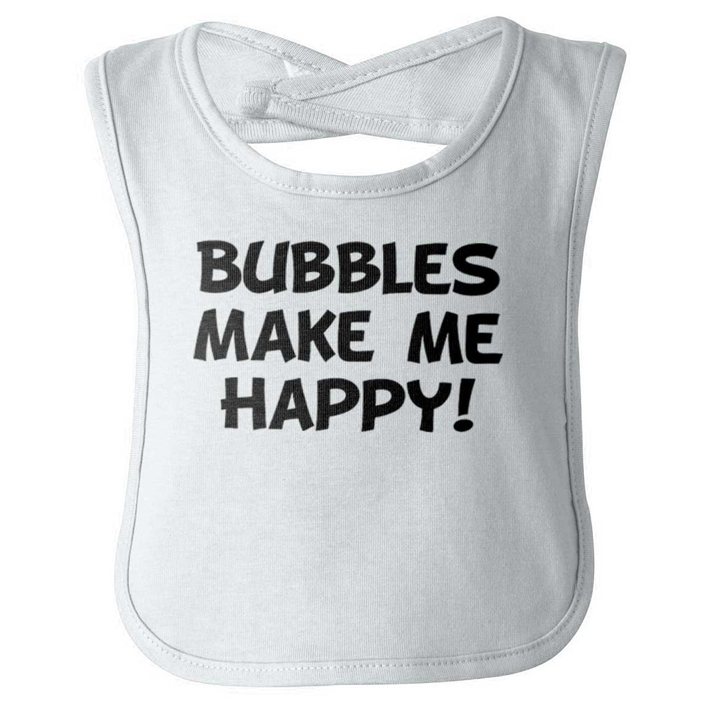 Bubbles Infant Baby Bib-Direct To Garment Print-Brisco Baby