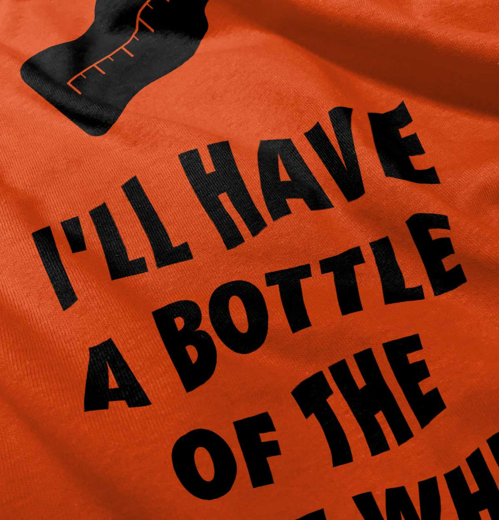 House White Infant Toddler T Shirt-Direct To Garment Print-Brisco Baby