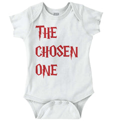 The Chosen One Romper Bodysuit-Direct To Garment Print-Brisco Baby