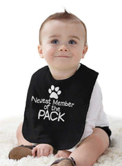 Member of the Pack Infant Baby Bib-Direct To Garment Print-Brisco Baby