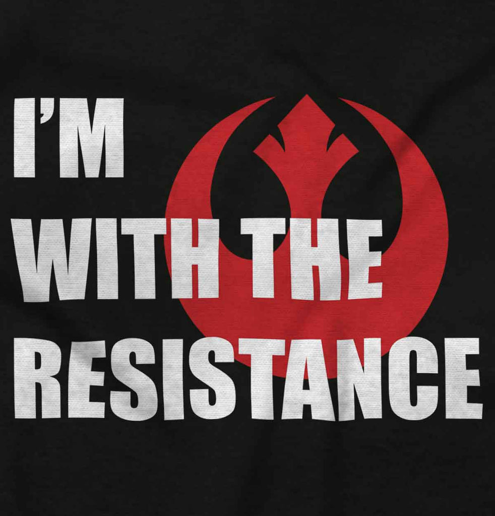 With The Resistance Romper Bodysuit-Direct To Garment Print-Brisco Baby