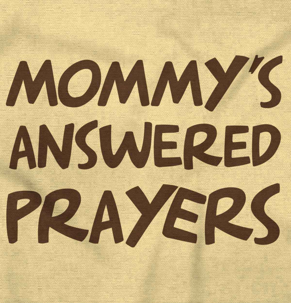 Mommy's Answered Prayer Romper Bodysuit-Direct To Garment Print-Brisco Baby