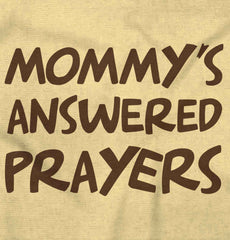 Mommy's Answered Prayer Romper Bodysuit-Direct To Garment Print-Brisco Baby