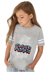 Slush Puppie OG Toddler Football Jersey Tee-Direct To Garment Print-Brisco Baby