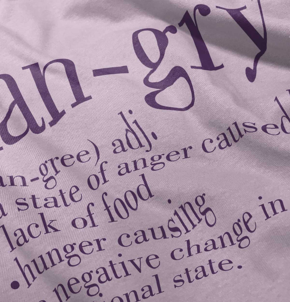 Hangry Definition Infant Toddler T Shirt-Direct To Garment Print-Brisco Baby