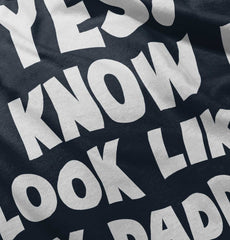 Look Like Daddy Infant Toddler T Shirt-Direct To Garment Print-Brisco Baby