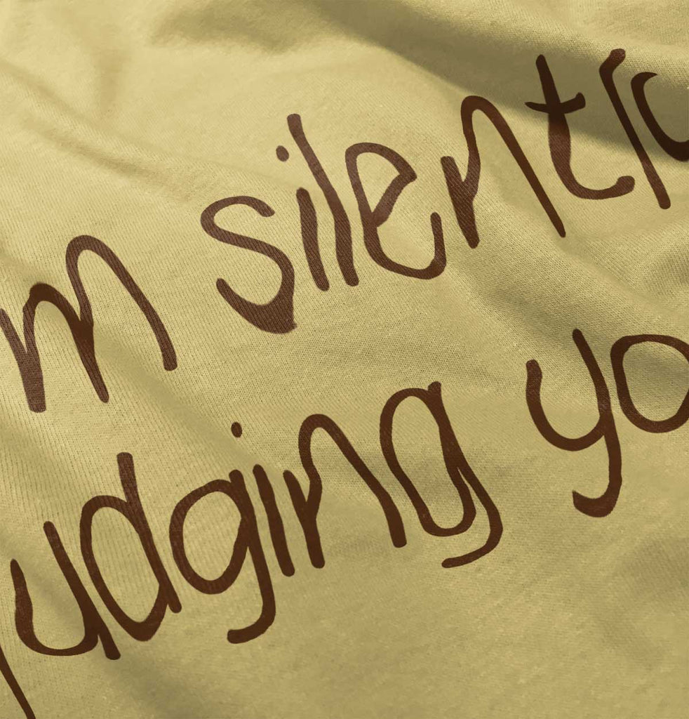 Silently Judging You Infant Toddler T Shirt-Direct To Garment Print-Brisco Baby