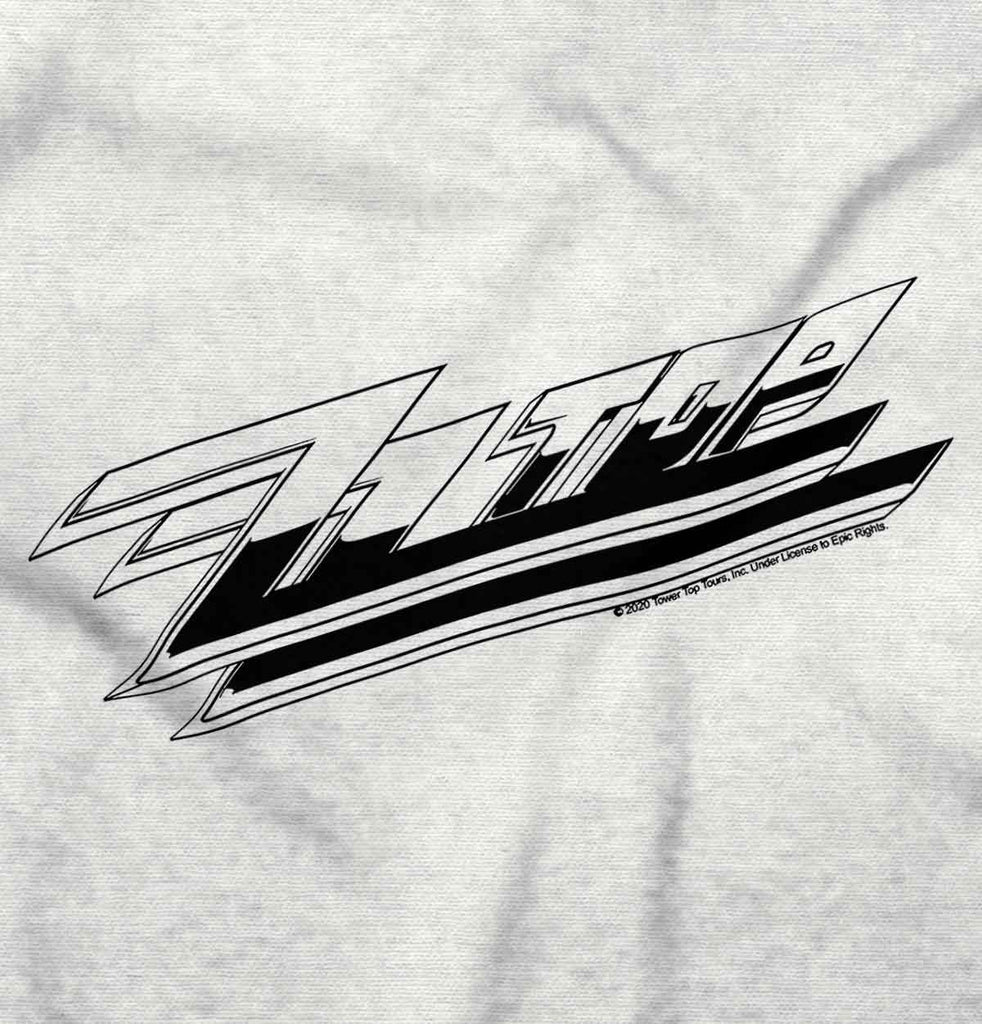 Eighties ZZ Top Infant Toddler T Shirt-Direct To Garment Print-Brisco Baby