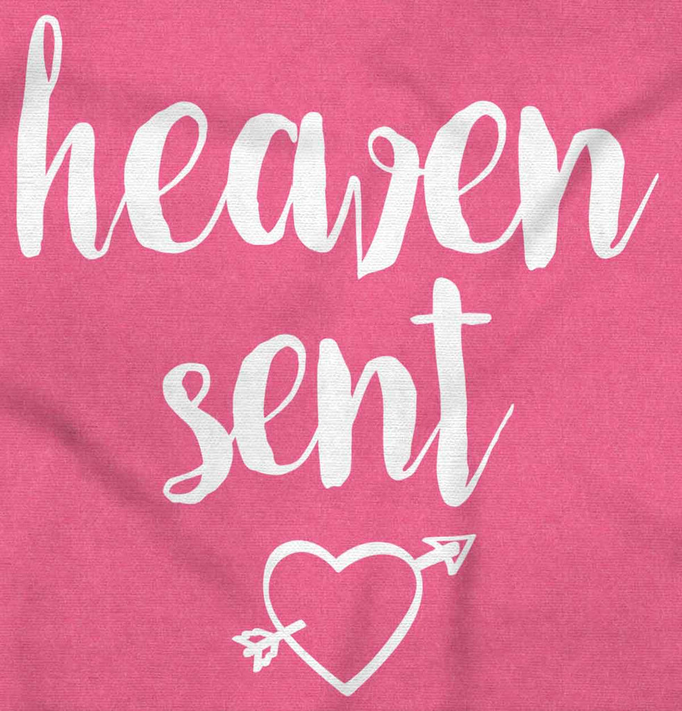 Heaven Sent Toddler Football Jersey Tee-Direct To Garment Print-Brisco Baby