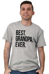 Best Grandpa Ever T Shirt-Direct To Garment Print-Brisco Baby