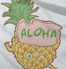 Aloha Infant Baby Bib-Direct To Garment Print-Brisco Baby