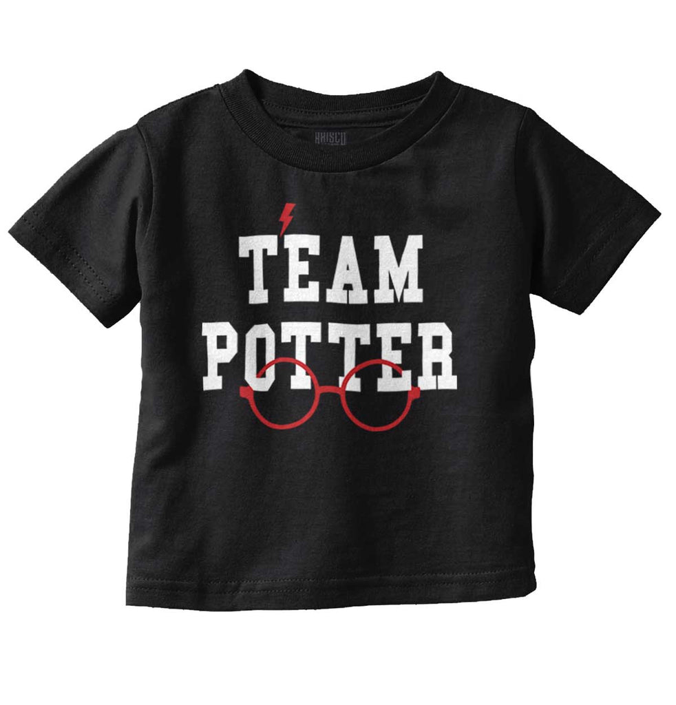 Team Potter Infant Toddler T Shirt-Direct To Garment Print-Brisco Baby