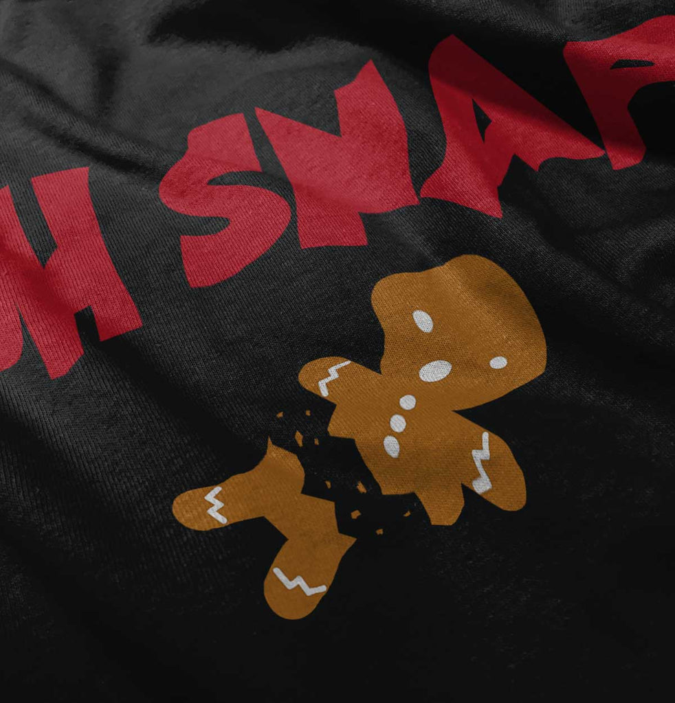 Oh Snap Gingerbread Infant Baby Bib-Direct To Garment Print-Brisco Baby