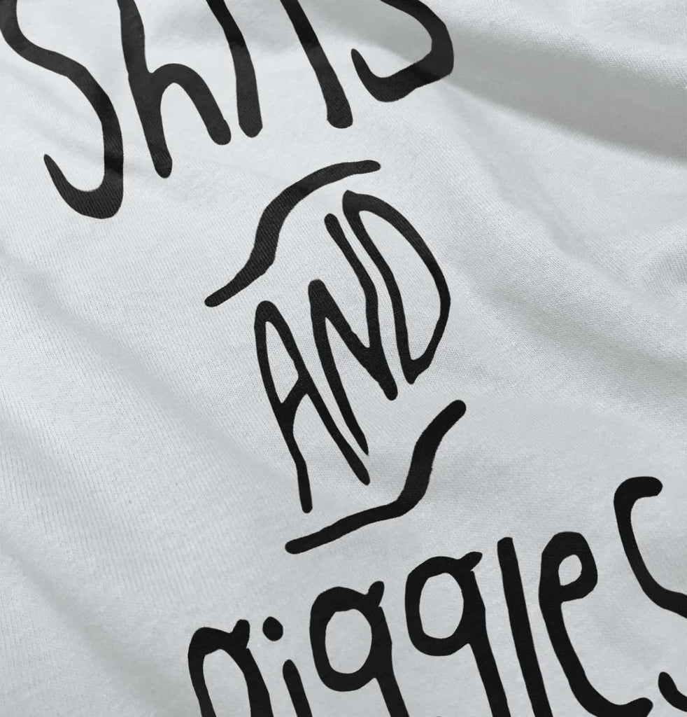 Shits and Giggles Infant Toddler T Shirt-Direct To Garment Print-Brisco Baby