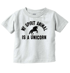 Spirit Unicorn Infant Toddler T Shirt-Direct To Garment Print-Brisco Baby