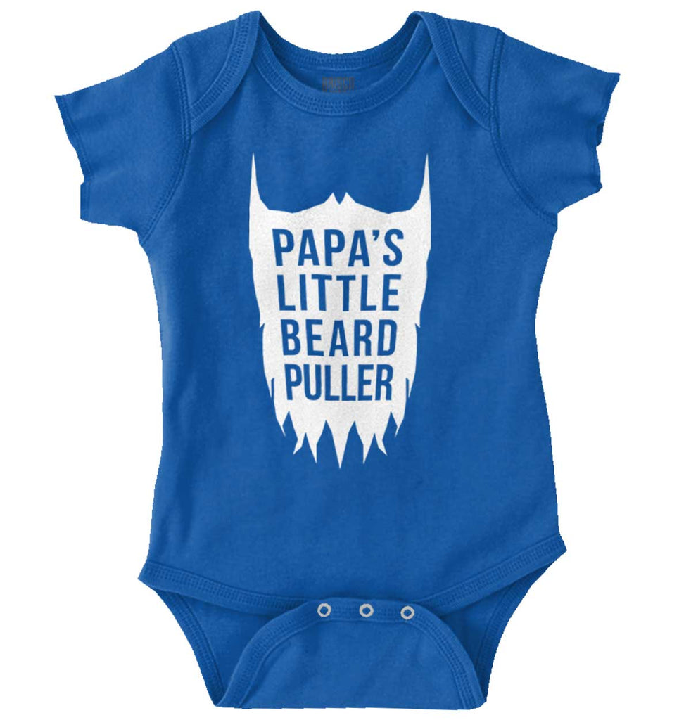 Papa's Little Bread Puller Romper Bodysuit-Direct To Garment Print-Brisco Baby