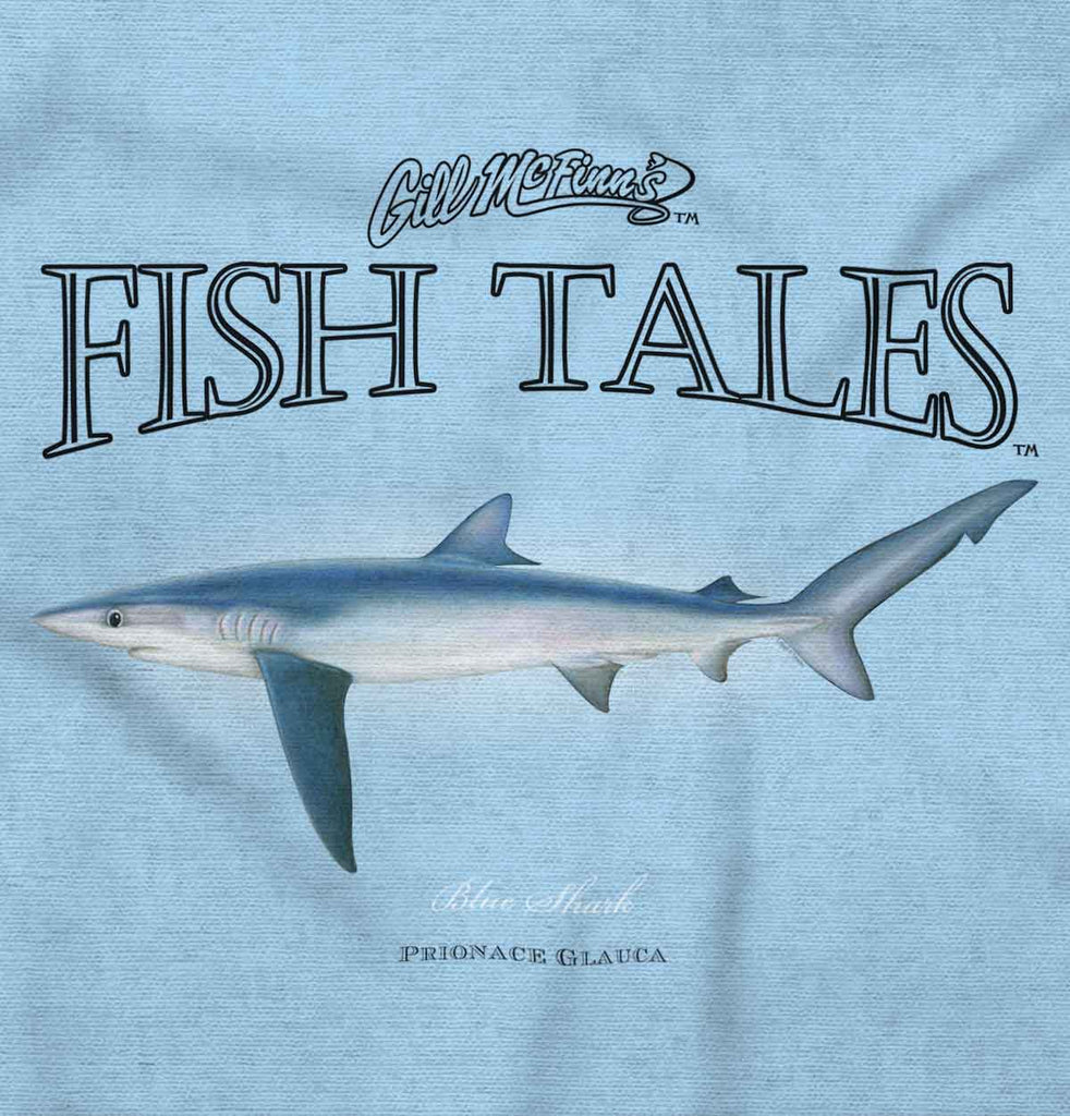 Blue Shark Infant Toddler T Shirt-Direct To Garment Print-Brisco Baby