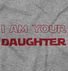 I Am Your Daughter Raglan Romper Bodysuit-Direct To Garment Print-Brisco Baby