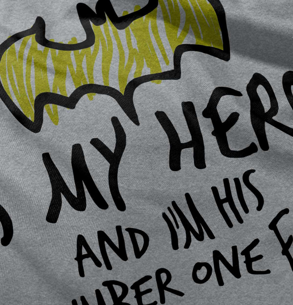 Bat Hero Infant Toddler T Shirt-Direct To Garment Print-Brisco Baby