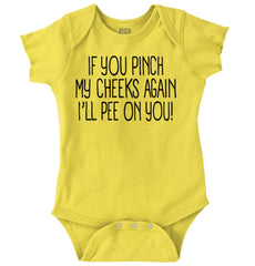 I'll Pee on You Romper Bodysuit-Direct To Garment Print-Brisco Baby