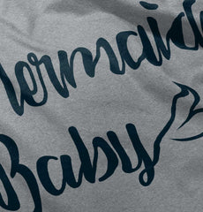 Mermaid Baby Infant Toddler T Shirt-Direct To Garment Print-Brisco Baby