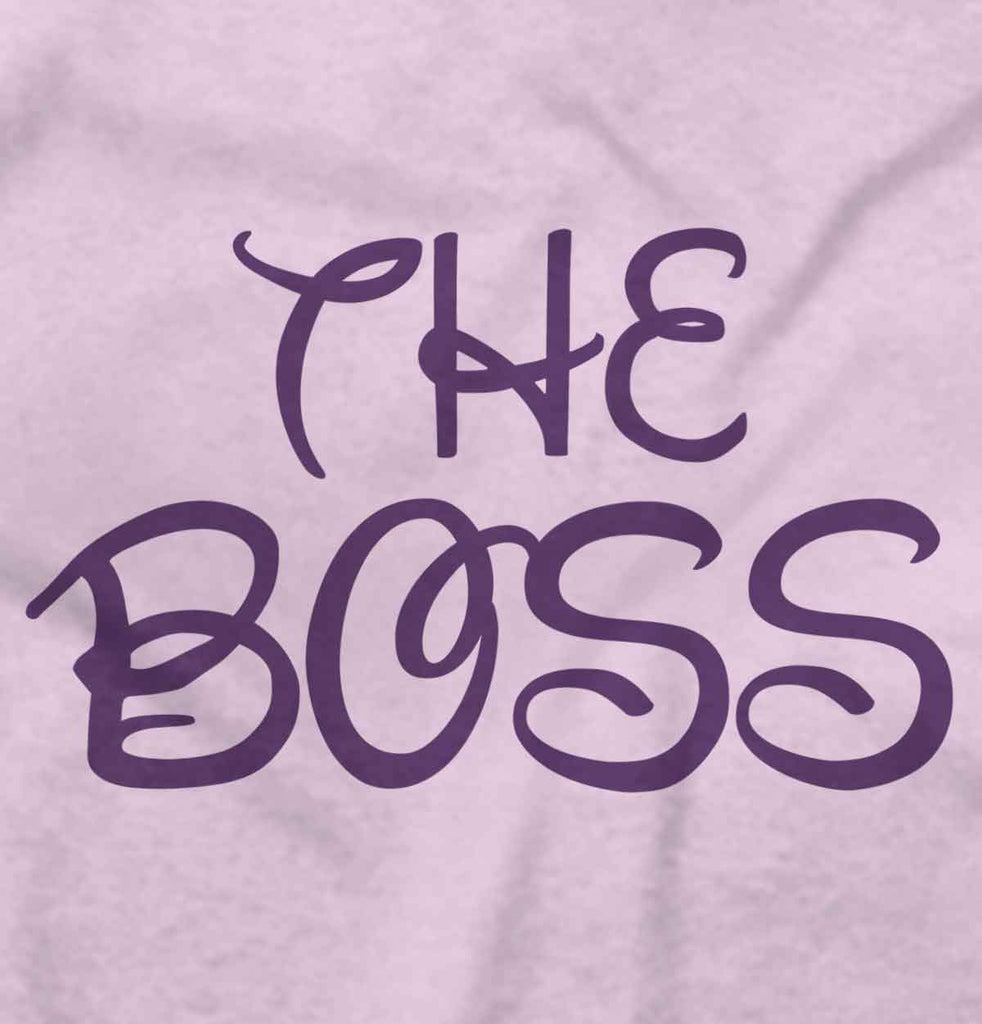 The Boss Romper Bodysuit-Direct To Garment Print-Brisco Baby