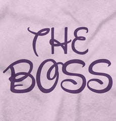 The Boss Romper Bodysuit-Direct To Garment Print-Brisco Baby