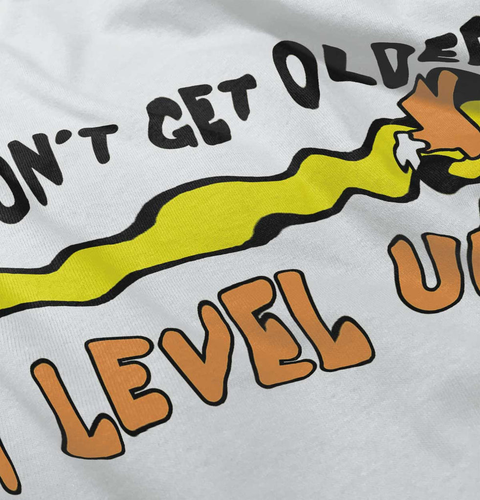 Older Level Up Infant Baby Bib-Direct To Garment Print-Brisco Baby