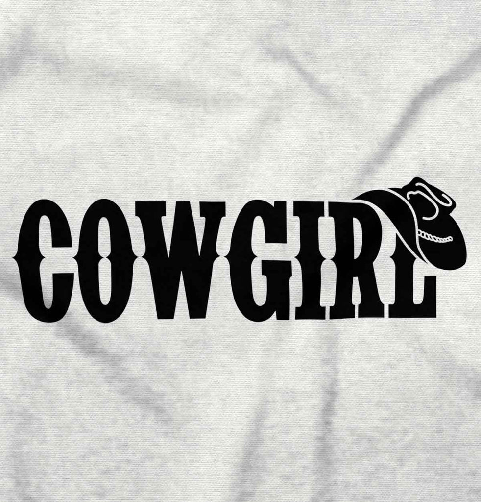 Cowgirl Infant Toddler T Shirt-Direct To Garment Print-Brisco Baby