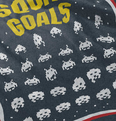 Squad Goals Video Gaming Nerd Football Romper Bodysuit-Direct To Garment Print-Brisco Baby