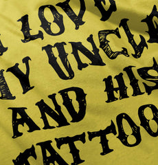 Uncle's Tattoos Romper Bodysuit-Direct To Garment Print-Brisco Baby