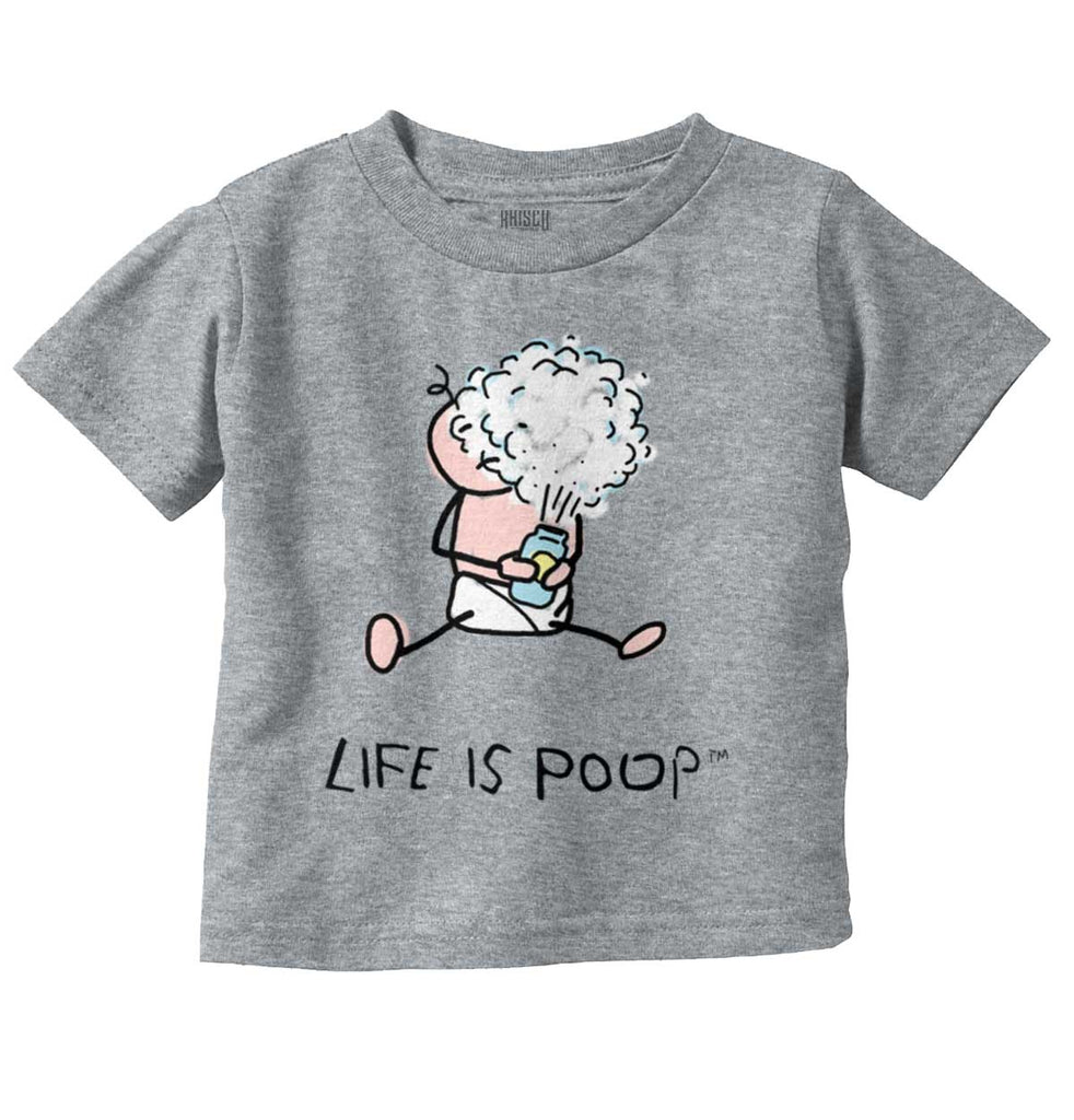 Baby Powder Infant Toddler T Shirt-Direct To Garment Print-Brisco Baby