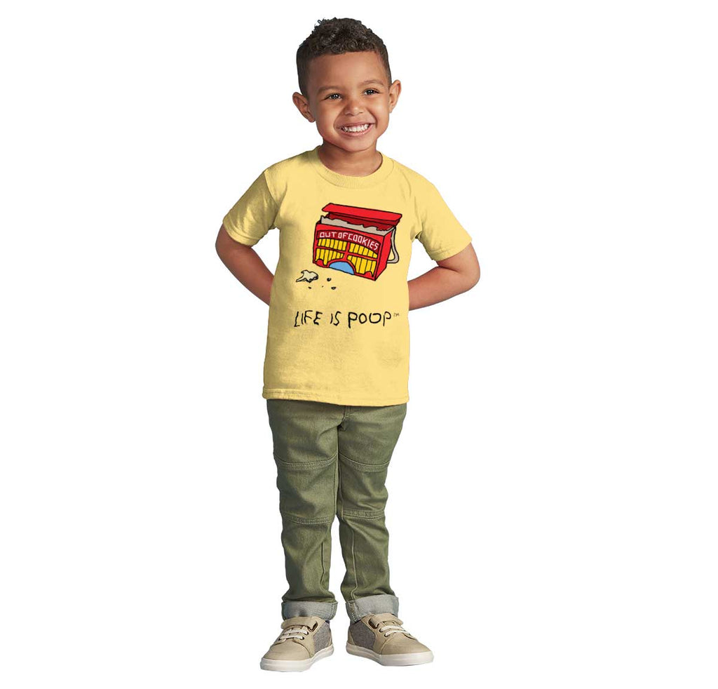 Out of Cookies Infant Toddler T Shirt-Direct To Garment Print-Brisco Baby