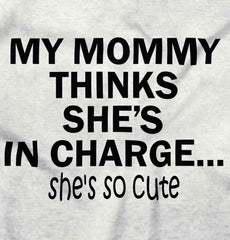 She's So Cute Infant Toddler T Shirt-Direct To Garment Print-Brisco Baby