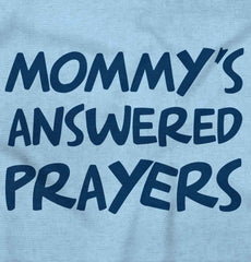 Mommy's Answered Prayer Romper Bodysuit-Direct To Garment Print-Brisco Baby