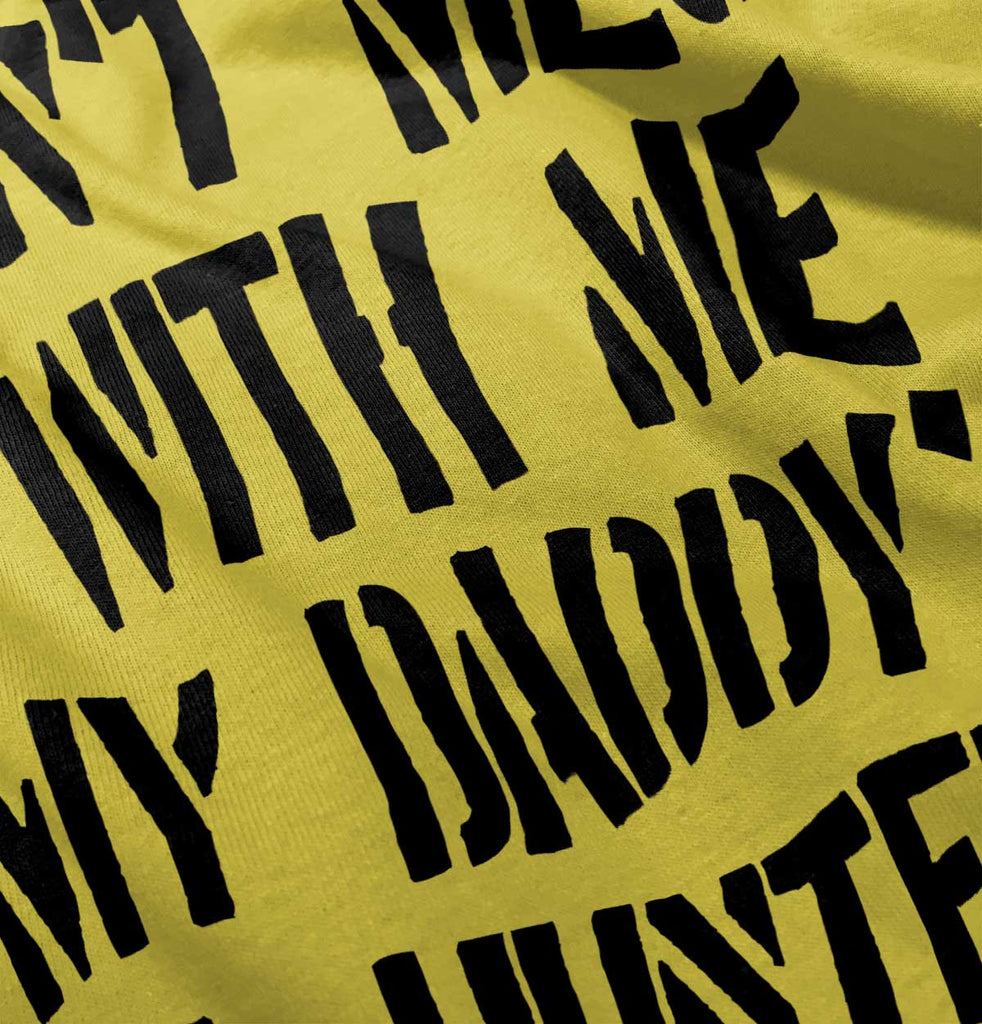 Daddy's A hunter Romper Bodysuit-Direct To Garment Print-Brisco Baby