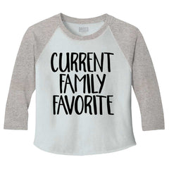 Family Favorite Toddler Baseball-Direct To Garment Print-Brisco Baby