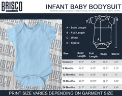 East Texas Red Thugf Romper Bodysuit-Direct To Garment Print-Brisco Baby