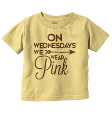 Wear Pink Infant Toddler T Shirt-Direct To Garment Print-Brisco Baby