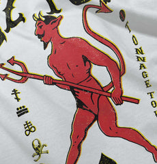 Demon ZZ Romper Bodysuit-Direct To Garment Print-Brisco Baby