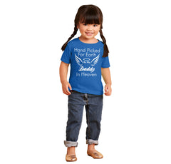 Hand Picked By Daddy Infant Toddler T Shirt-Direct To Garment Print-Brisco Baby