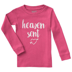 Heaven Sent Solid Baby Pajama Top-Direct To Garment Print-Brisco Baby