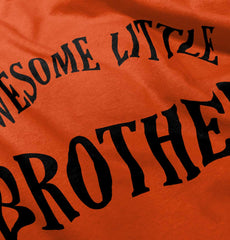 Awesome Little Brother Infant Toddler T Shirt-Direct To Garment Print-Brisco Baby