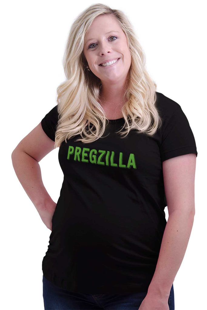 Pregzilla Maternity T-Shirt-Direct To Garment Print-Brisco Baby