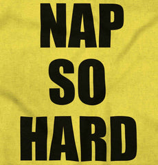 Nap So Hard Romper Bodysuit-Direct To Garment Print-Brisco Baby