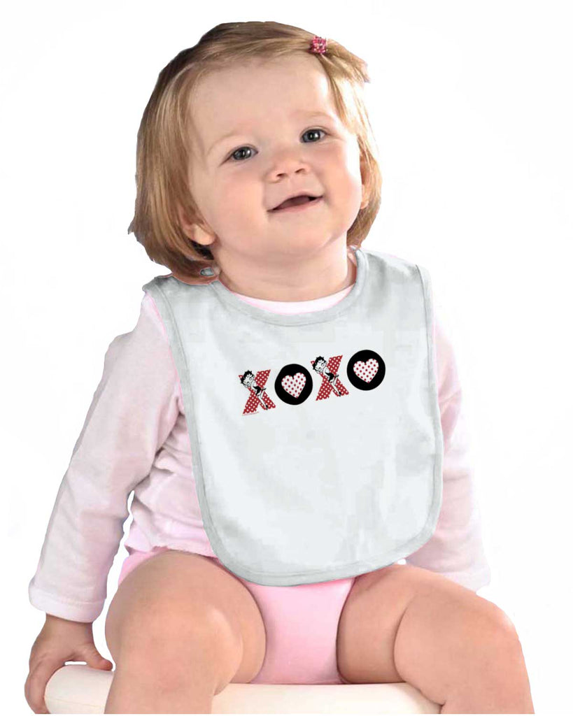 XOXO Infant Baby Bib-Direct To Garment Print-Brisco Baby