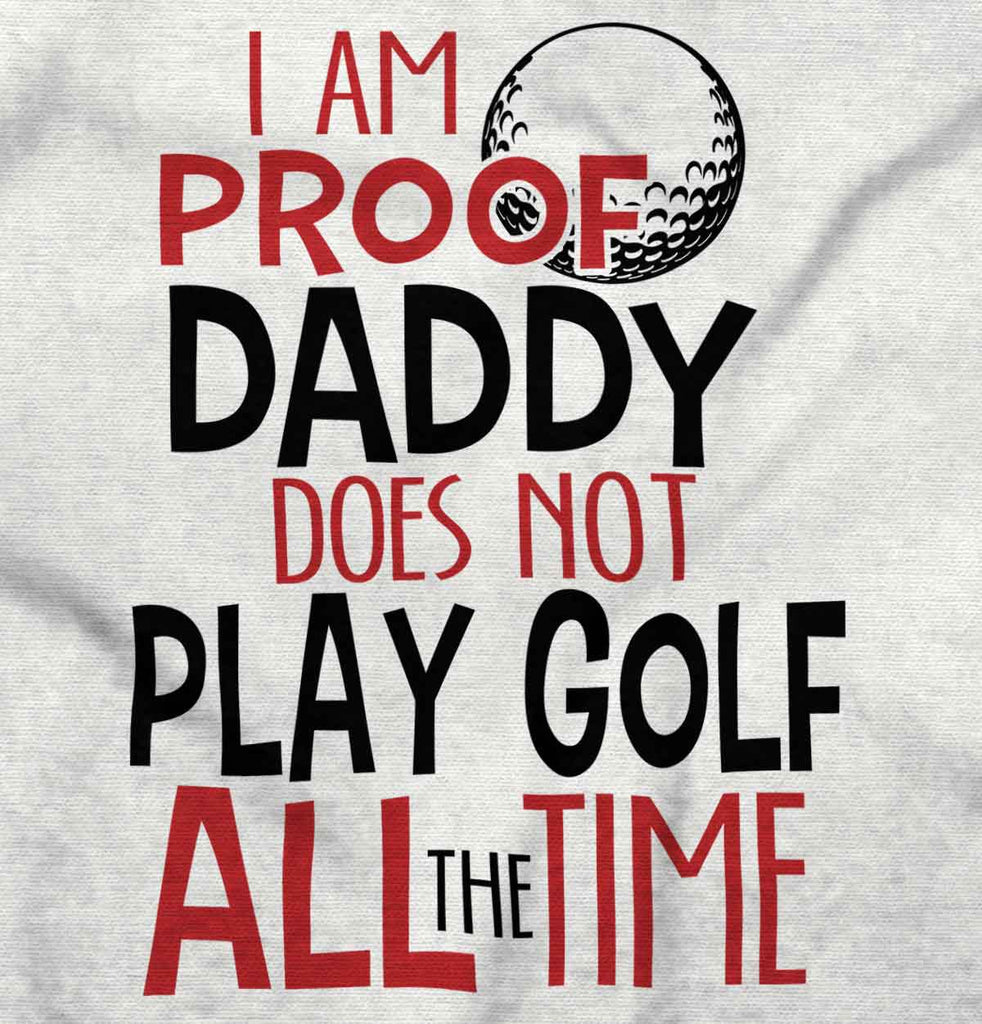 Golfing Dad Romper Bodysuit-Direct To Garment Print-Brisco Baby