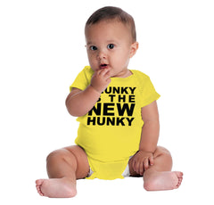 New Hunky Romper Bodysuit-Direct To Garment Print-Brisco Baby